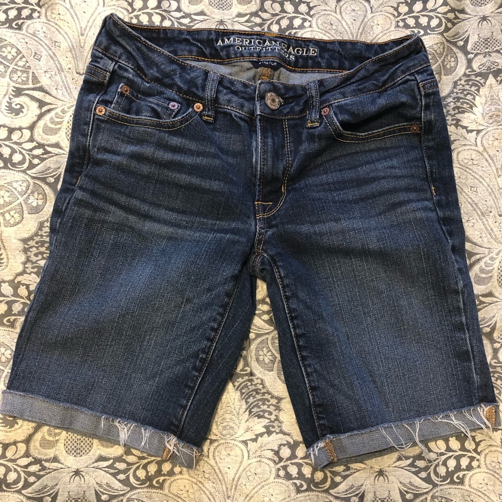 American Eagle Skinny Bermuda Shorts